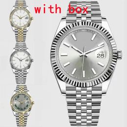 Men's automatic mechanical watch 36/41MM 904L all stainless steel watches Women's 28/31 quartz battery super luminous sapphire waterproof watch montre de luxe XB03 B4