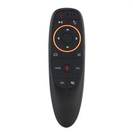 Keyboards G10 Voice Remote Air Mouse With Usb 2.4Ghz Wireless 6 Axis Gyroscope Microphone Ir Control G10S For Android Tv Box Pc Drop D Otytr