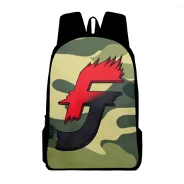 Men's Hoodies In Furious Jumper Backpack Students Boys Girls Schoolbag Women Men Travel Bag Casual Zip