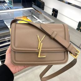 Ayna Kalite Kadın Çantalar Solferino Omuz Çantası Lüks Orijinal Deri Erkek Baget Debriyaj Klasik Flep Crossbody Tote Kemer Çantası Tasarımcı Messenger Çanta