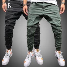 Pants New Men Military Army Sweatpants Spring Summer Jogger Pants Male Solid Color Cargo Pants Casual Comfortable Elastic Sports Pants