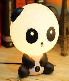 Panda Cartoon Kids Bed Desk Table Lamp Night Sleeping Lamp GiftUS PLUG9260241