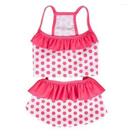 Dog Apparel Summer Pet Outfit Puppy Swimsuit Colourful Polka Dot Set For Small Dogs Comfortable Beachwear Cats