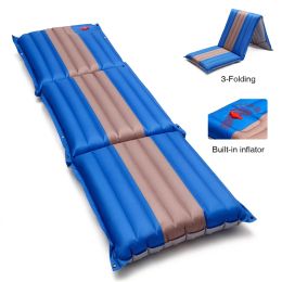 Mat Ultralightweight Iatable Camping Mattress Portable Foldable Air Mat Moistureproof Waterproof Splicing Outdoor Mattress