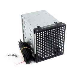 Boxs Large Capacity Stainless Steel HDD Hard Drive Cage Rack SATA Hard Drive Disc Tray Caddy for Computer Accessories
