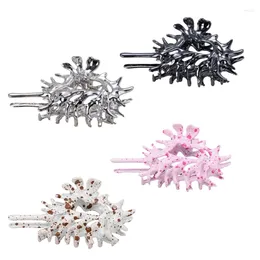 Hair Clips Fashion Conch Claw Clip Simple Acrylic Hairpin NonSlip Clamp