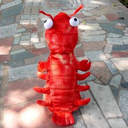Parkas Lobster Transformation Suit Halloween Dog Costumes Warm Pet Small Medium Large Dogs Teddy Red Lobster Cat Big Dog Costume