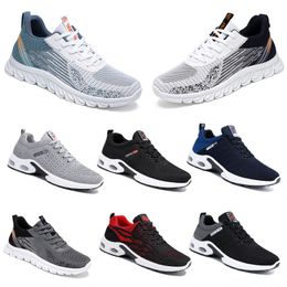 Running New Men Spring Models Flat Shoes Series Soft Sole Bule Grey Colour Blocking Sports Seriesbreathable Comfortable 39-45 GAI 312 Breathable 5 breathable