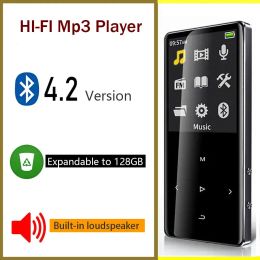 Player IQQ New Version Support Bluetooth MP3 Music Player with Loud Speaker and builtin 16GB HiFi Portable Walkman with Radio /FM