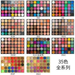 Shadow 35 color smoky makeup eyeshadow palette warm earth color natural color shimmer matt pearlescent makeup palette beauty makeup