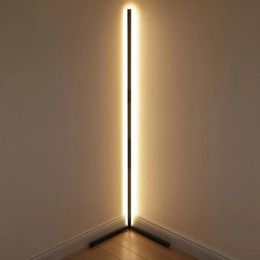 Nordic Corner Floor Lamp Modern Simple LED Light For Living Room Bedroom Atmosphere Standing Indoor Lighting Decor Lamps2326