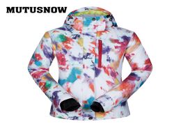 Snowboard Women Jacket Brands 2018 High Quality Ski Winter Windproof Waterproof Warmth Female Coat Snow Winter Jacket Women Ski7840521