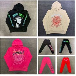 original men hoodie Spider Hoodie designer tracksuit men pink spider hoodie mens clothes mens designer clothes sp5der 55555 cotton comfortable womens clothing lg