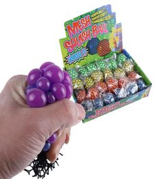 50CM Squishy Ball Fidget Toy Mesh Squish Grape Ball Anti Stress Venting Balls Funny Squeeze Toys Stress Relief Decompression Toys9635958