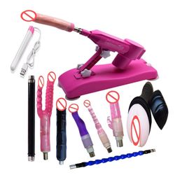 Newest Sex Machine for WomenSex Toys for Couples Updated Version Female Masturbation Pumping Gun Automatic Retractable Gun1586919