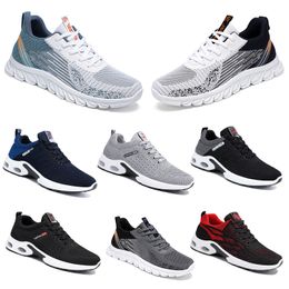 Spring Men Shoes Sapatos Running Running Sole Sole Moda Branco Modelos Preto Moda Corros de Cor de Lazer Antiskídeo Grande Tamanho 39-45 Gai