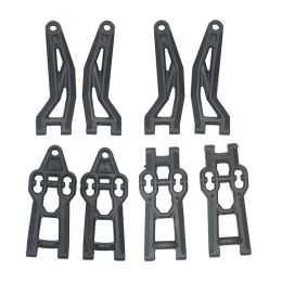 Equipment 8Pcs Front Rear Upper Lower Swing Arm for XLF X03 X04 X03 X04 1/10 RC Car Brushless Truck Parts Accessories