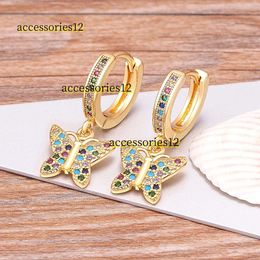 Stud Trendy Bohemian Jewellery Hollow Blue Fashion Hoop Earrings For Women Cute Unique 14k Yellow Gold Oorbellen Crystal Drop Earrings Party Jewellery Agate Gift 2024