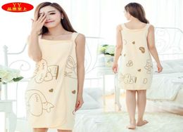 Printing Versatile Bath Skirt Magic Can Wear Suspender Anti Light Beauty Salon Sweat Summer Towel9071998