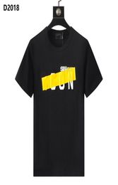 23SS Italy Men Tshirt design D2 DSQ ICON GG tee Streetwear Letter Print tshirts High Quality shorts Tops Men039s Women Hip Ho2646905