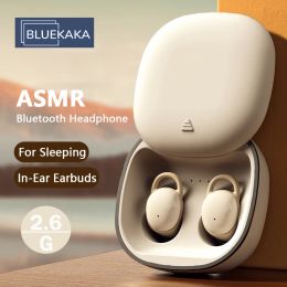 Headphones ASRM Sleep Bluetooth Earphone 2.6 g Mini Stealth TWS Wireless Headphone HiFi Stereo Painless Wearing Soundproofing Sleep Earbuds