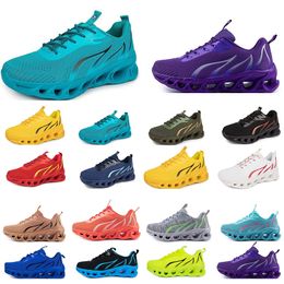 GAI running shoes for mens womens black white red bule yellow Breathable comfortable mens trainers sports sneakers50