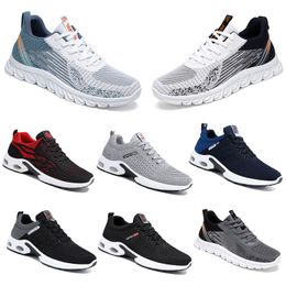 2024 nuovi modelli uomo donna scarpe da trekking corsa suola morbida nero bianco grigio moda confortevole blocco colore punta rotonda grande 39-45 GAI