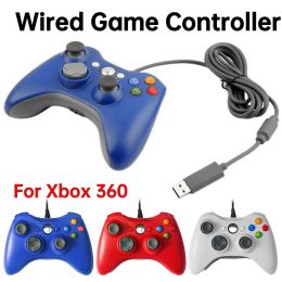 Gamepads PC Gamepad For Xbox 360/Windows 10/8.1/8/7 USB Wired Game Controller Gaming Remote Joystick 3D Rocker Game Handle Accessories