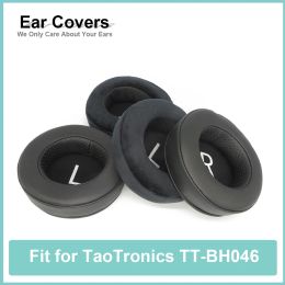 Accessories Earpads For TaoTronics TTBH046 Headphone Earcushions Protein Velour Pads Memory Foam Ear Pads