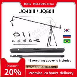 Brackets TERIS JQ40III JQ50II 5 Metre Carbon Fibre Professional mini DSLR Video Camera Jib Crane Arm free shipping DHL EMS UPS FEX