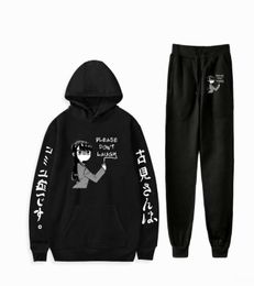 Men039s Hoodies Sweatshirts Komi Can039t Communicate Sweatshirt Unisex Two Piece Set HoodieJogger Pant Harajuku Streetwea2199819