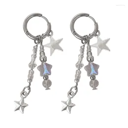 Dangle Earrings Irregular Chain For Women Y2K Tassels Ear Rings Trend Jewelry F19D
