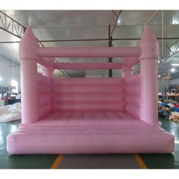 outdoor activities Inflatable Wedding Bouncer pink/orange/white House Jumping Bouncy Castle for wedding birthday party1