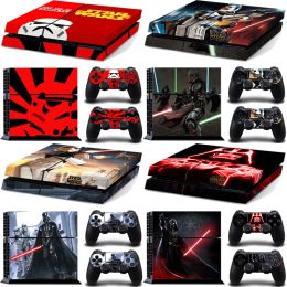 Bags Game Console Vinyl Skin Sticker for PlayStation 4 PS4 P S 4 Controller GamePad Decal Printing Cover Protective Film
