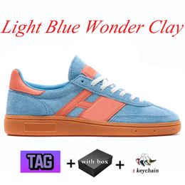 Handball Spezial Clear Pink Sneakers Designer Shoes Vegan OG Aluminium Black Gum Brown Red Men Women Trainers Outdoor Flat Sports mh