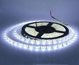 2835 RGB led strip waterproof 5M 300LEDs tape luminaria luz 12V Car home LED ribbon White Warm white Blue Red Green light4737075