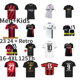 24 25 125th Eintracht Frankfurt Soccer Jersey MARMOUSH van de Beek M.GOTZE CHAIBI KNAUFF DINA EBIMBE TUTA MARMOUSH NGANKAM SKHIRI KOCH Fjortoft football shirt men 4XL