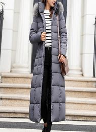 Women039s winter jacket style cotton thermal Maxi down jacket woman long coat parka women jackets2060117
