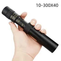 Telescope Monocular Full Metal Retractable 10-300 40 Zoom Can Be Connected To Mobile Phone Outdoor