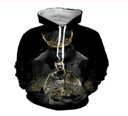 New Conor McGregor Hoodies Mens Hooded Pullovers Printed Male Hoody 3D Printing Hooded Sweatshirts RR02459153973