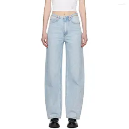 Women's Jeans 2024 Trends Cotton Loose Casual High Waist Womens Wide Leg Pants Y2k Clothing Fashion Quality Trousers