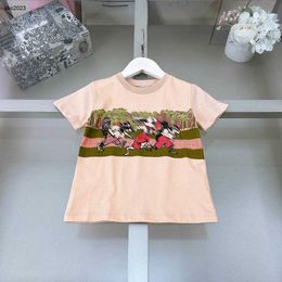 Classics baby T shirts Forest Sports Pattern cotton girls boys Short Sleeve Size 90-160 CM designer kids clothes summer child tees 24Feb20