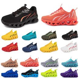 GAI running shoes for mens womens black white red bule yellow Breathable comfortable mens trainers sports sneakers73