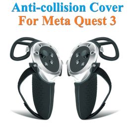 Glasses VR Controller Case For Meta Quest 3 Anticollision Antibump Multidirectional Protection Cover VR Gamepad Controller Accessories