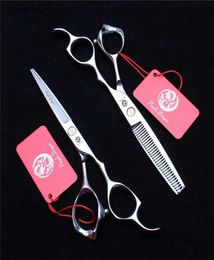 Scissors Shears 6quot 175cm 440C Purple Dragon Professional Human Hair Scissors Barbers039 Hairdressing Scissors Cutting Thinning Shears Sal8228820 240302