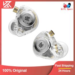 Tripods Kz Edx Pro Earphones Hifi Bass Earbuds in Ear Monitor Headphones Sport Noise Cancelling Headset New Arrival for Zsn Pro Zsx Az09