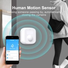 Control Human Motion Sensor Tuya Wifi Zigbee 3in1 With Light Sensor Scene Switch PIR Body Movement Detector Home Security Alarm