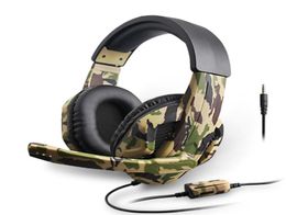Headphones Camouflage Stereo Deep Bass with Microphone For PSXBOX ONEComputer Switch Game Player Mobile Phone Headset Gaming Hea6463964