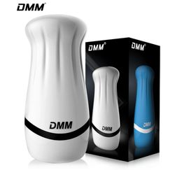 Dmm Male Masturbator Vibrator Soft Silicone Vagina 3d Realistic Pussy Sex Toy For Men Vibrating Masturbation Cup Stimulator C190229306580