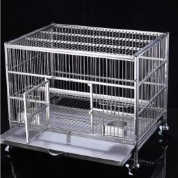 Nests Laying Breeding Bird House Outdoor Stainless Steel Protective Bird Perches Shelter Quail Casas Y Habitats Decorative Home Cages